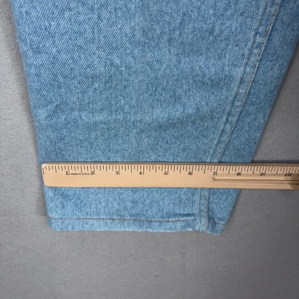 Vintage Levis Jeans Men 38x34 Light Wash Blue Solid Denim Silver Medal 90s
